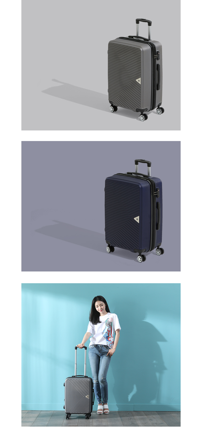 콜딘 20 24 28인치 기내용 대형 여행용캐리어 여행가방 화물용 상세 이미지 3